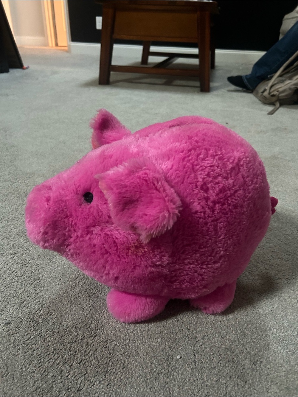 Target Hot Pink Plush Pig Small Pet Toy